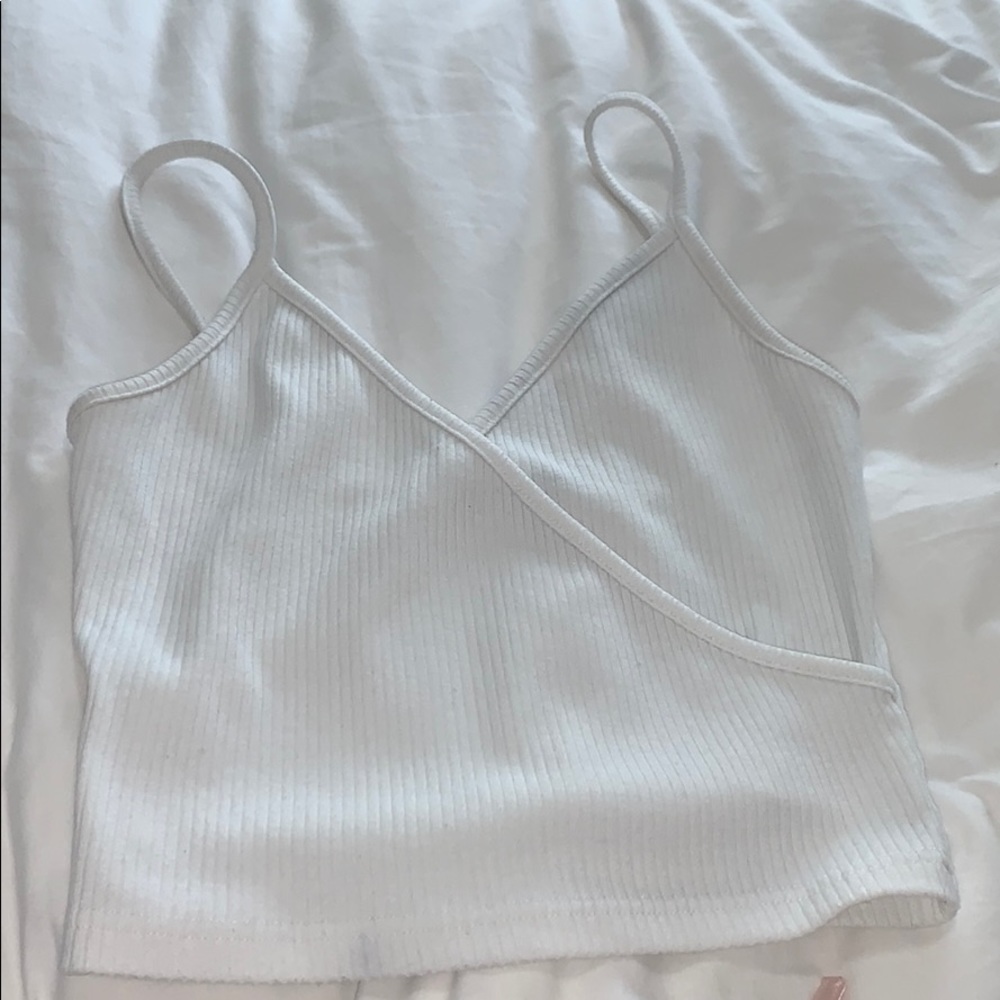 White tank top